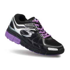 Women's Black And Purple Super Walk | GravityDefyer.com